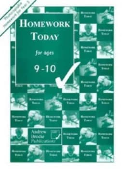 Homework Today for Ages 9-10 by Andrew Brodie Paperback