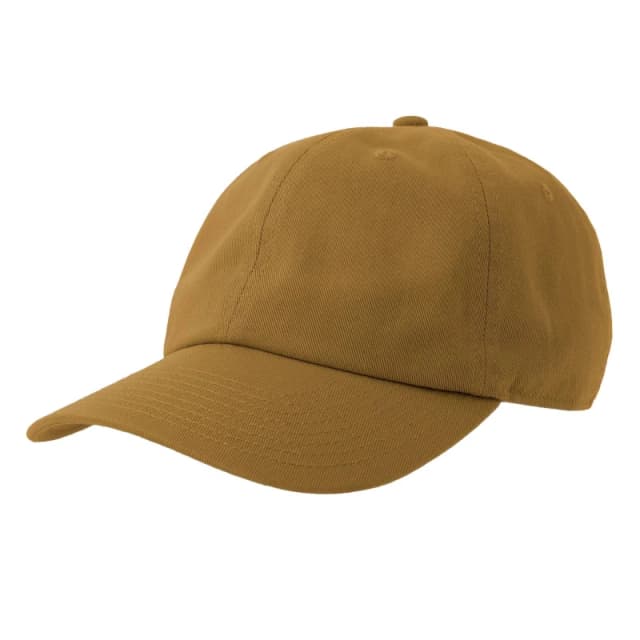 Atlantis Mens Dad 6 Panel Baseball Cap in Mustard Mustard Male One Size