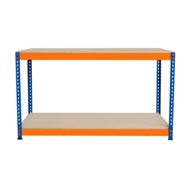 Monster Racking S-Rax 2 Tier Workbench - 150Cm X 45Cm X 90Cm