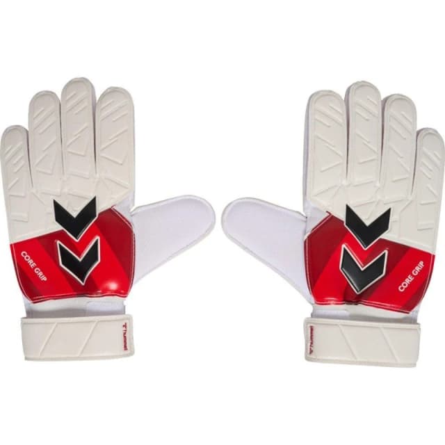 Hummel Goalkeeper Football Gloves White/Red unisex 11