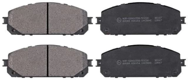 A.B.S. 35047 Brake pad set without integrated wear sensor Brake Pad Set,disc brake (402)