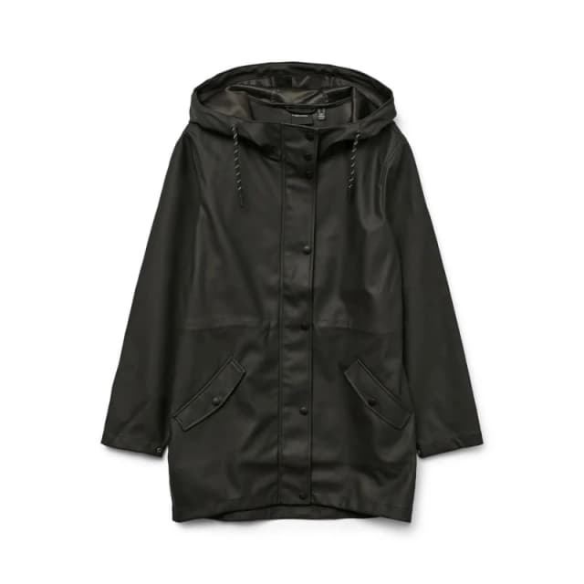 Vero Moda Malou Raincoat Black female 6