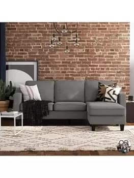 Queer Eye Brighton Sectional Sofa - Grey Linen