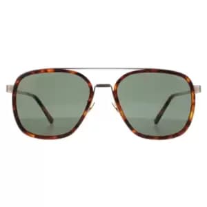 Aviator Shiny Red Havana Green SPLC49 Lewis 21 Sunglasses