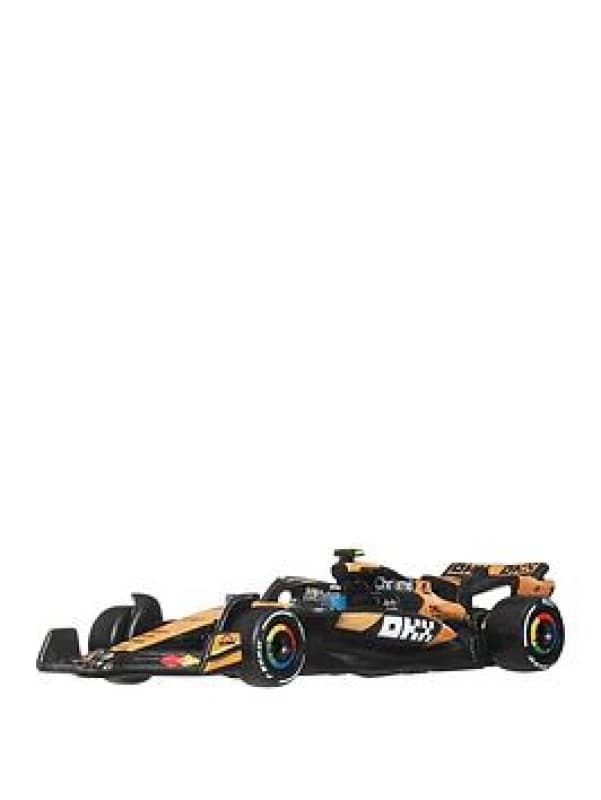 Hot Wheels 1:64 Scale Premium Die-Cast Formula 1 Collectible Toy Race Car with Real Riders Tires & Metal/Metal Body & Chassis (Styles May Vary) JKD8