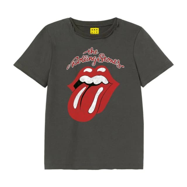 Amplified Clothing Vintage Tongue boys's Children's T shirt in Multicolour