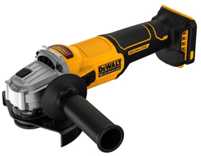 DEWALT XR FlexVolt DEWALT DCG407NT-XJ 18V XR 125mm Brushless Angle Grinder (Bare Unit)
