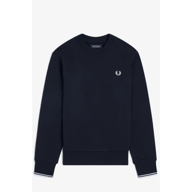 Fred Perry Crew Neck Sweatshirt Navy 248 male XL