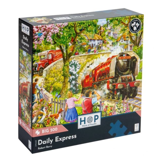 The House Of Puzzles Daily Express, BIG 500 Piece Jigsaw Puzzle Multi unisex