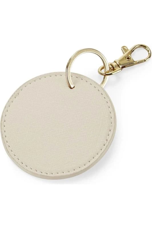 Bagbase Boutique Circular Key Clip in Natural Natural Unisex One Size