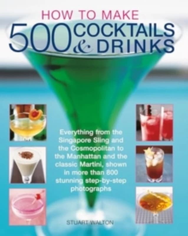 How to Make 500 Cocktails & Drinks : Everything from the Singapore Sling and the Cosmopolitan to the Manhattan and the classic Martini, shown in more