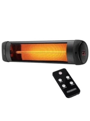 Patio Heater Black 2500W Infrared
