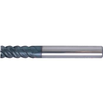 12.0MM 52DEG High Helix 4FL End Mill Q-Coat - Swisstech