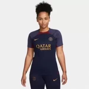 Nike Paris Saint Germain Strike Top 2023 2024 Womens - Blue