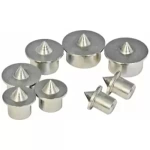 Silverline - Dowel Centre Point Set 8pce - 6 - 12mm