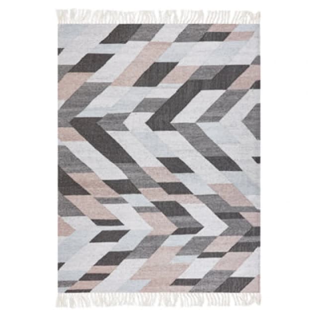 Beliani Rug Nakkas Multicolour 140 X 200 Cm Jute