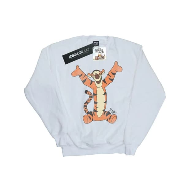 Disney Men Sweatshirt in White Size: Small White S Male 5057981521876