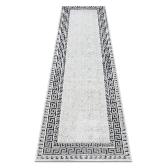 RugsX Allure Runner in White Size: 80cm x 200cm White Unisex 80cm x 200 cm