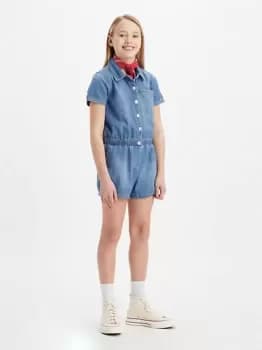 Teenager Denim Romper - Blue