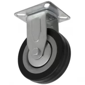 Sealey SCW175FP Castor Wheel Fixed Plate Ø75mm