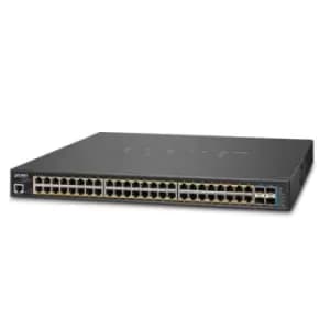GS-5220-48P4X - Managed - L2+ - Gigabit Ethernet (10/100/1000) - Power over Ethernet (PoE) - Rack mounting - 1U