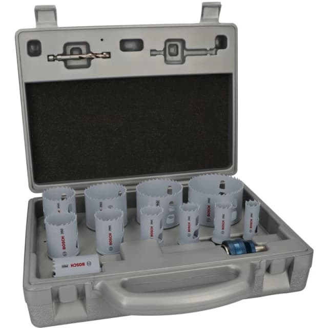 Bosch PRO 14 Piece Multi Material PC Plus Hole Saw Set 2608594434