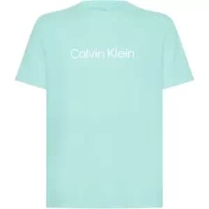 Calvin Klein Performance Logo T Shirt - Green