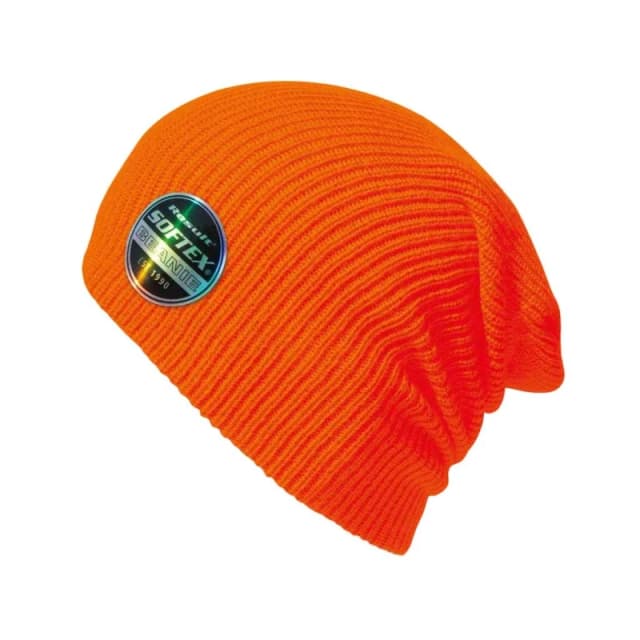 Result Core Mens Softex Beanie in Tangerine Tangerine Male One Size