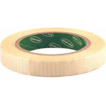 Avon Cross Weave Clear Polypropylene Filament Tape - 38MM X 50M