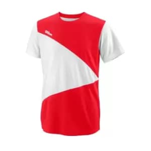 Wilson Triangle Crew T Shirt Juniors - Red