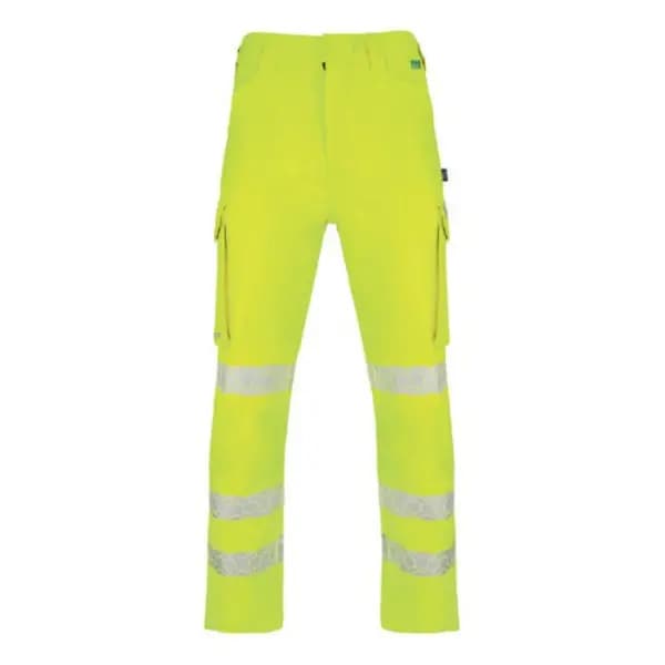Beeswift Envirowear Beeswift Envirowear High Visibility Trousers Saturn Yellow 34S EWCTRSY34S