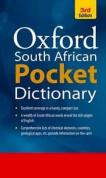 South African Pocket Oxford Dictionary Hardback