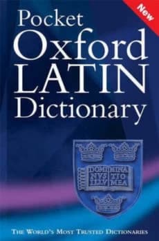 Pocket Oxford Latin Dictionary by James Morwood Paperback