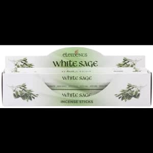 6 Packs of Elements White Sage Incense Sticks