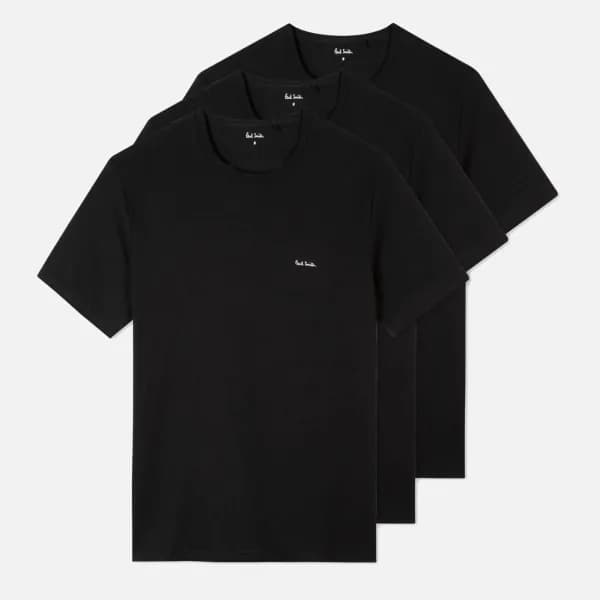 Paul Smith Loungewear Three-Pack Organic Cotton-Jersey T-Shirts - M
