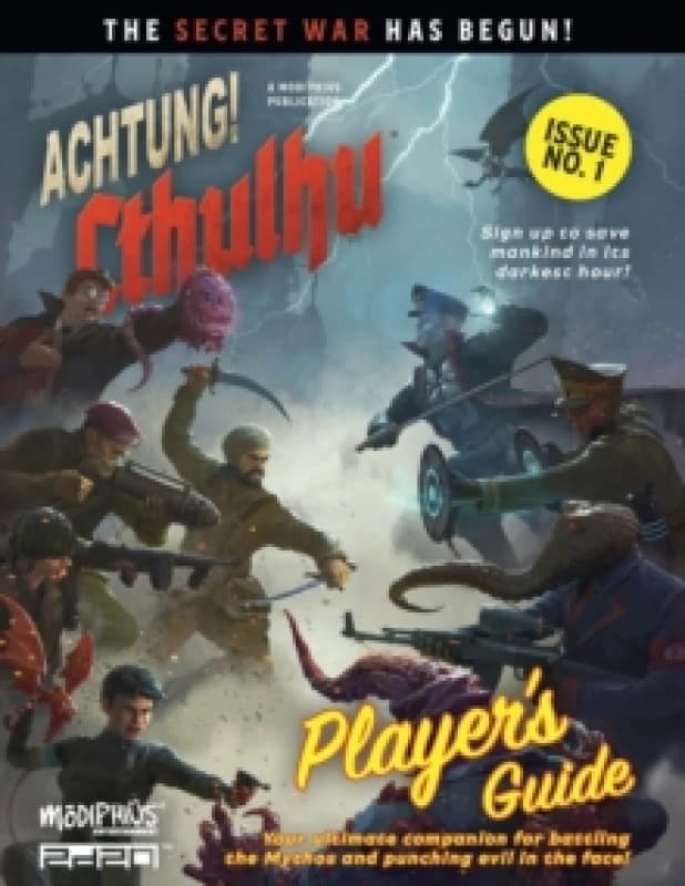 Achtung! Cthulhu 2D20 Player's Guide Hardback