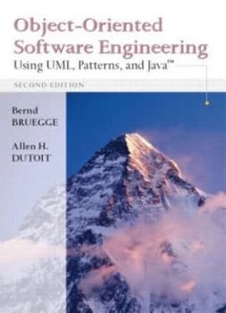Object-Oriented Software Engineering by Bernd Bruegge Paperback