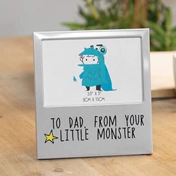 5" x 3.5" - Aluminium Photo Frame - Your Little Monster