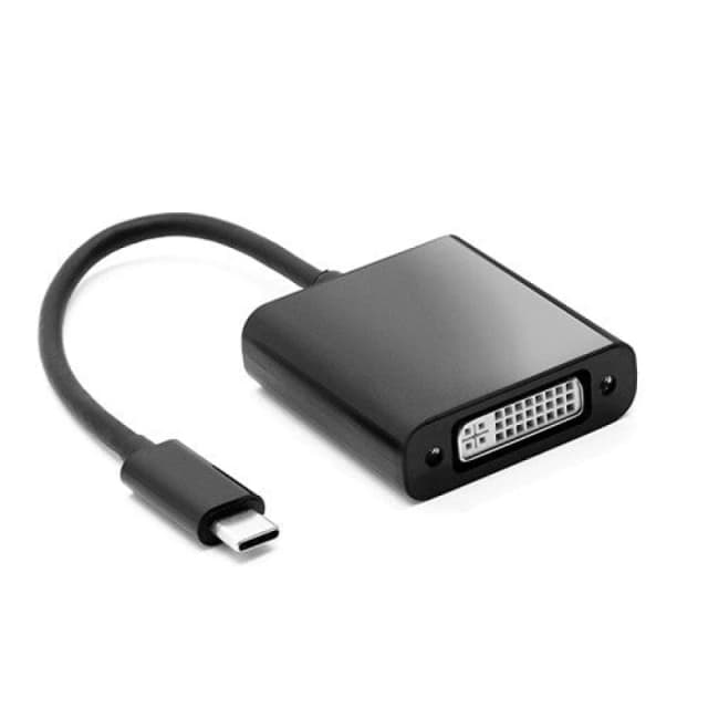 Cablenet Cablenet 20cm USB 3.1c Male - DVI Female (4Kx2K@30Hz) Tailed Active Adaptor 24-0303