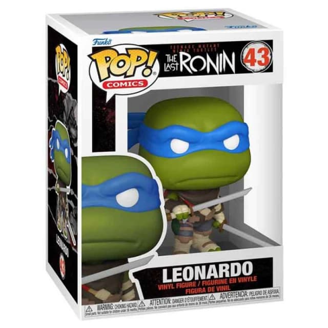 Teenage Mutant Ninja Turtles Leonardo Funko Pop! Comics Vinyl Figure
