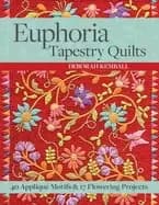 euphoria tapestry quilts print on demand edition 40 applique motifs and 1