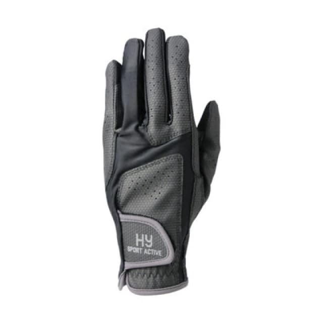 Hy5 Unisex Sport Active Riding Gloves Black/grey (Xs)