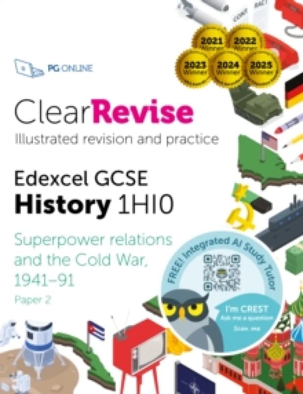 ClearRevise Edexcel GCSE History 1HI0 Superpower relations and the Cold War Paperback / softback