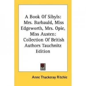 A Book of Sibyls by Anne Thackeray Ritchie Paperback