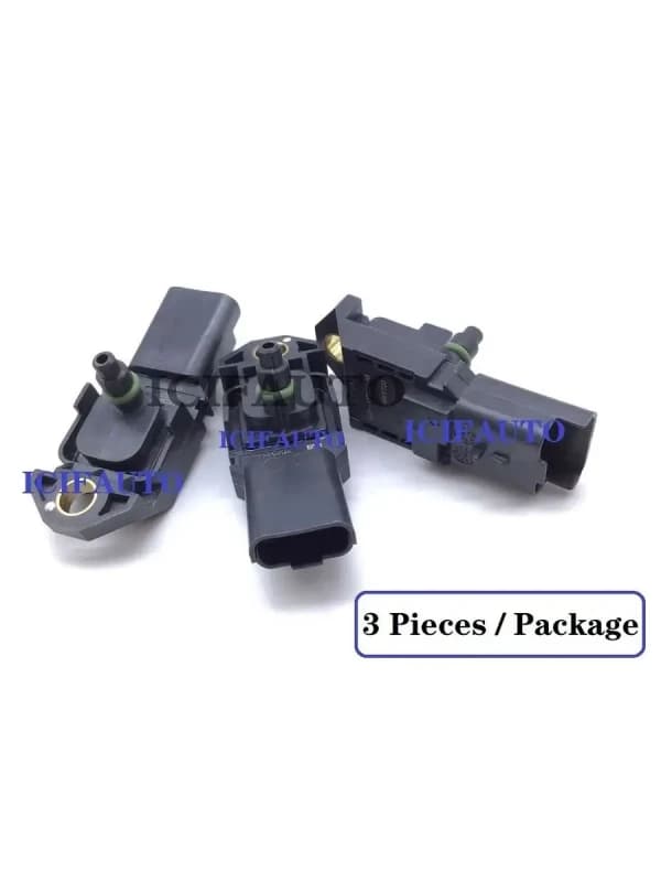 1/3 x Intake Manifold Pressure Sensor for Ford Mondeo IV Galaxy S-Max 2.0 TDCi Ranger Rover 6G91-12T551-AB, 1376309, 1439044