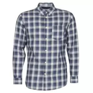 Selected SLHSLIMCLAYTON mens Long sleeved Shirt in Blue - Sizes S,M,L,XL