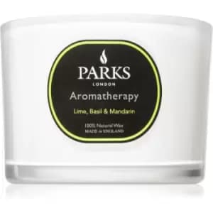 Parks London Aromatherapy Lime Basil Mandarin Scented Candle 350g