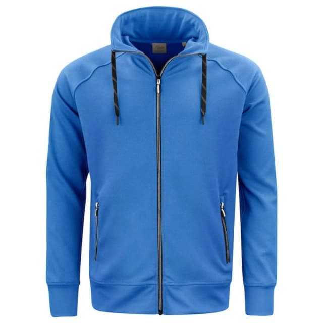 Printer Mens Jog Rsx Jumper in Blue Size: Small Blue Male S