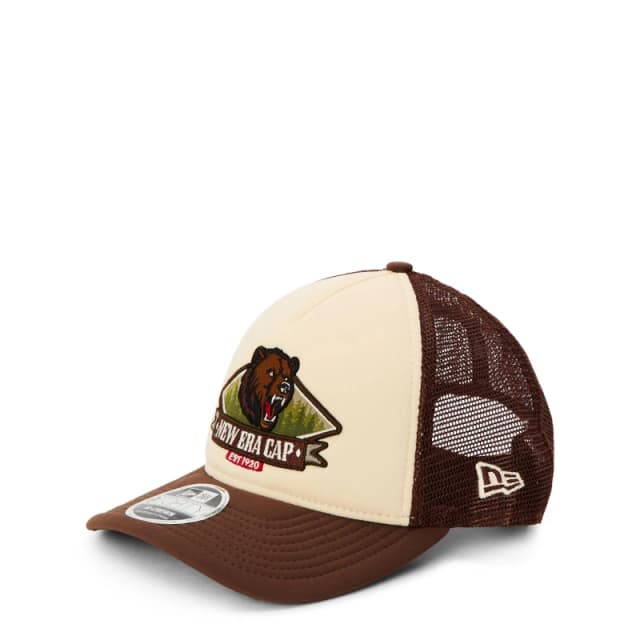 New Era Graphic Trucker Cap Brown / Cream unisex One Size