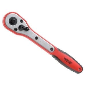 Teng Quick-Release Reversible Ratchet 45 Tooth Fibre Handle - 1/2in Drive